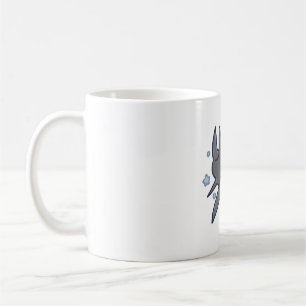 Cute basking shark Delight � Cute Animal Art Coffee Mug
