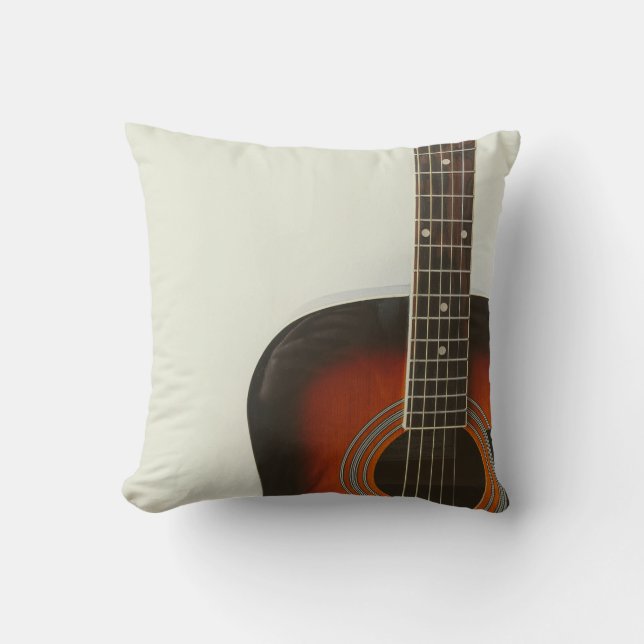 Cute Bass Guitar Cushion (Front)