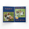 Cute Bassets on Funny Birthday Card with Cake