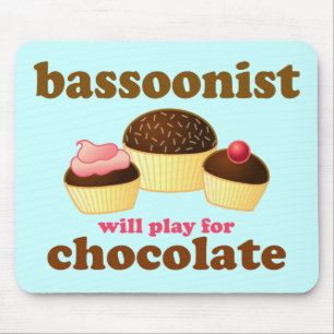 Cute Bassoon Mousepad