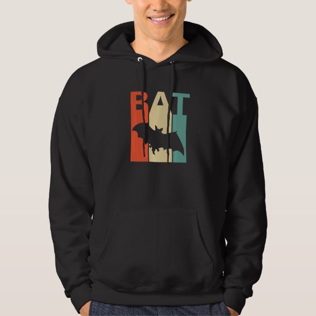 Cute Bat Animal  Hoodie (Front)
