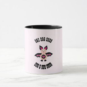 Cute bat girl mug