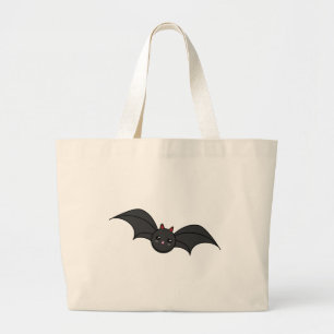 Cute Bat Large Tote Bag