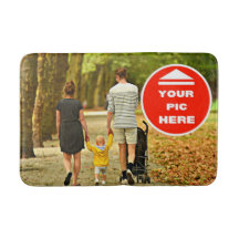Cute! Bath Mat- Personalised - Medium