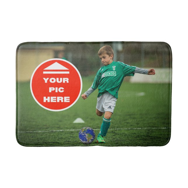 Cute! Bath Mat- Personalised - Medium Mat (Front)