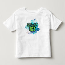 Cute B'Day Rizz Green And Monochromatic Blue