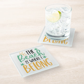 Cute Beach Coaster