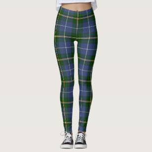 Cute beach Nova Scotia tartan leggings
