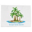 Cute beach palm tree pattern party