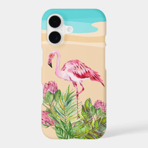 cute beach pink flamingo