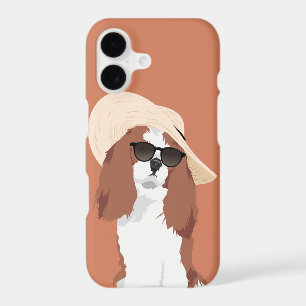 Cute Beach Vacation Cavalier King Charles Spaniel