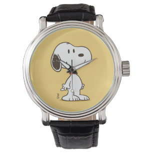 Cute Beagle Cartoon Character Illustration Watch