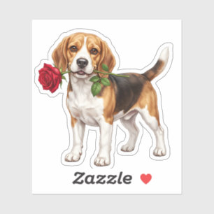 ‏Cute Beagle Dog