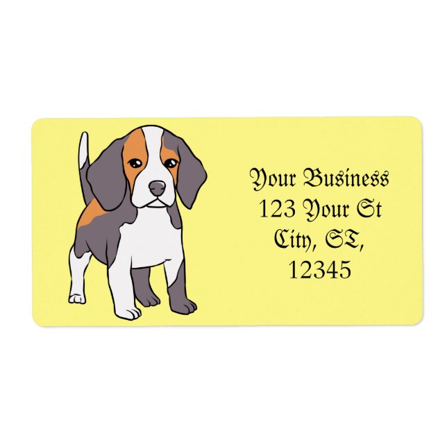 Cute Beagle Dog Breed Thunder_Cove (Front)