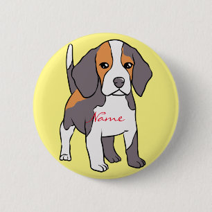 Cute Beagle Dog Breed Thunder_Cove 6 Cm Round Badge