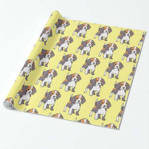 Cute Beagle Dog Breed Thunder_Cove Wrapping Paper