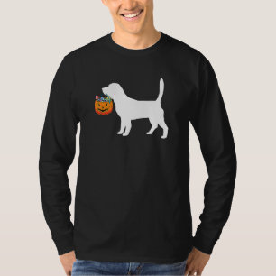 Cute Beagle Dog Pet Trick Or Treating Halloween Co T-Shirt