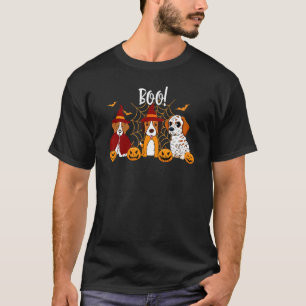 Cute Beagle Dog Pumpkin Halloween Costumes Thanksg T-Shirt