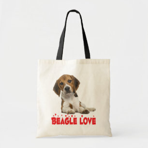 Cute Beagle Lover Gift Puppy Dog  Tote Bag