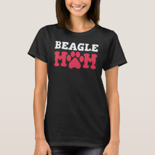 Cute Beagle Moms Beagle Dog  Beagle Owners T-Shirt