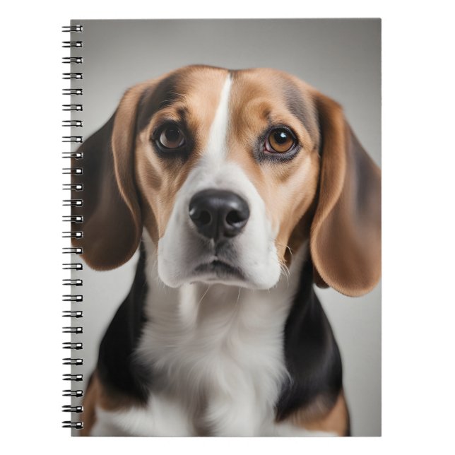 Cute Beagle Notebook (Front)