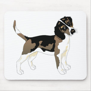 Cute Beagle Puppy Dog Mum Beagles Lover Mouse Pad