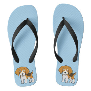 Cute Beagle Thongs