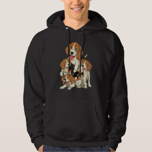Cute Beagles Dog Animal Pet Dog Owner Beagle Hoodie