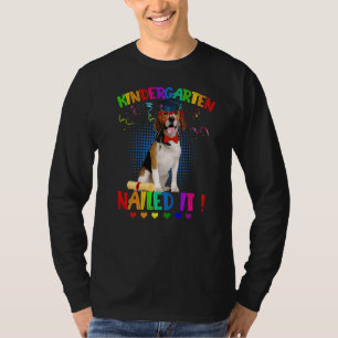 Cute Beagles Graduation Class Of 22 Kindergarten N T-Shirt