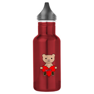 Cute bear 532 ml water bottle