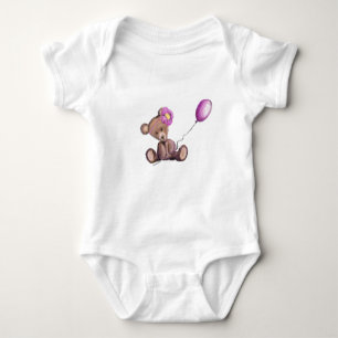 Cute Bear Baby Bodysuit