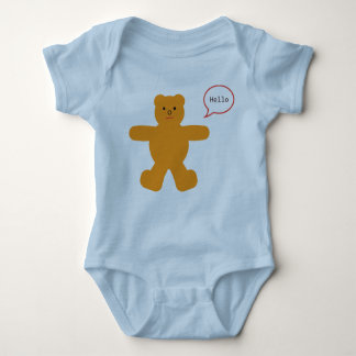 Cute bear baby suit baby bodysuit