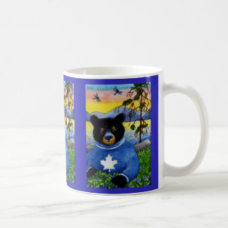 Cute Bear Blueberries Algonquin Park mug