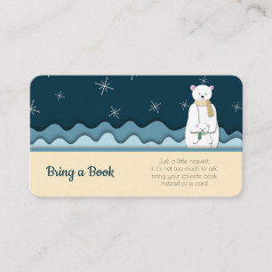 Cute Bear Books for Baby  Enclosure Card