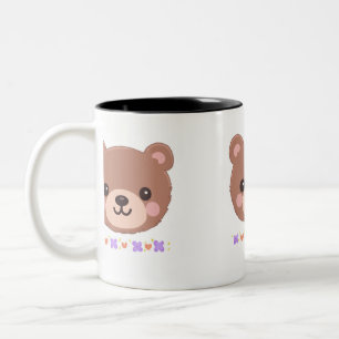 Cute bear coffee mug