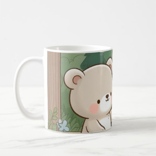 Cute Bear Coffee Mug (Left)