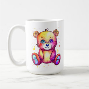 Cute Bear Cool Teddy positive Coffee Mug