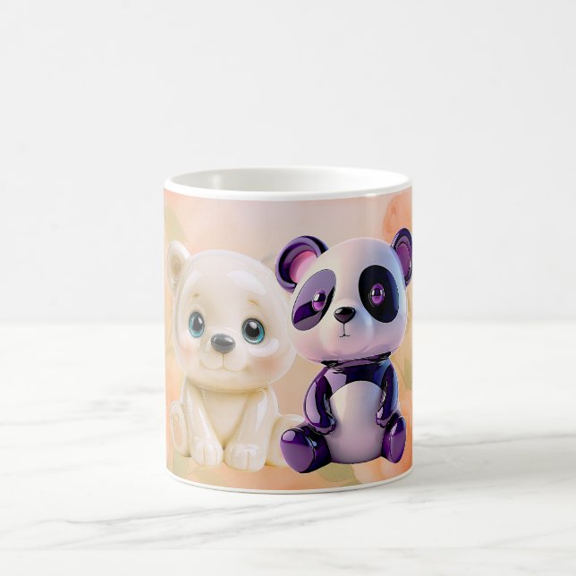 Cute Bear Duo Coffee Mug (Center)