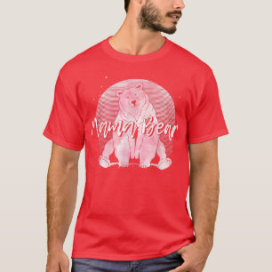 Cute Bear Family Mum Animal Mummy Mothers Day Mama T-Shirt