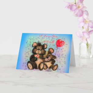 Cute Bear Happy Mother's Day Card