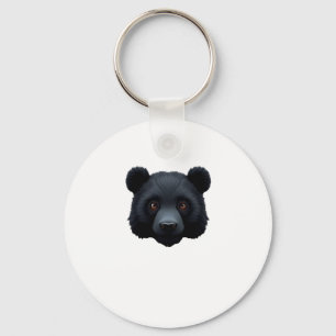 Cute Bear Hear 3d - Animals World Sticker Key Ring