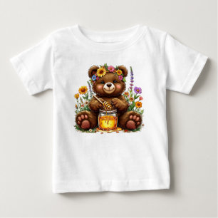 🍯🐻 Cute Bear Honey Garden Baby Gift ✨ T-Shirt