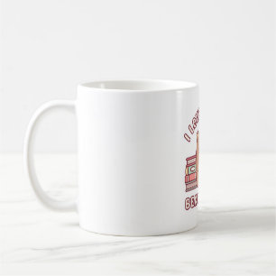 Cute Bear I Love Reading Beary Much Funny Coffee Mug