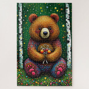 🧸 Cute Bear Kids Puzzle Fun Gift 🧩