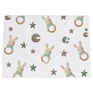 Cute Bear  Large Gift Bag