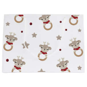 Cute Bear  Large Gift Bag