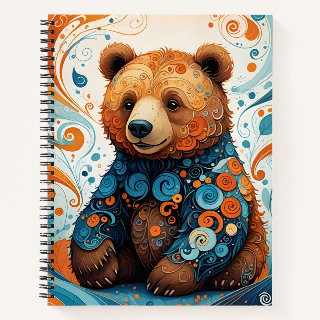 Cute Bear Notebook (Front)