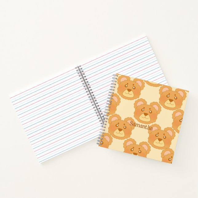 Cute Bear Notebook (Inside)