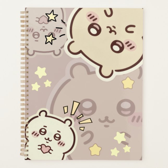 Cute Bear Notebook for Girls – Back to School  Planner (Front)