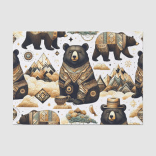 Cute Bear Pattern Tissue Paper